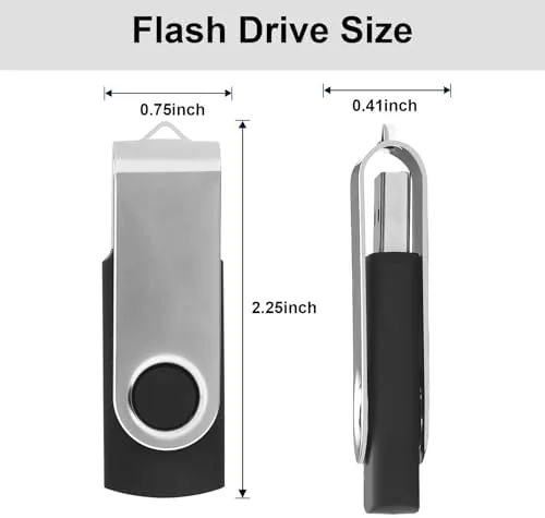 Testing the Swivel Design 16GB USB Flash Drive with Keychain, USB 2.0 over two weeks