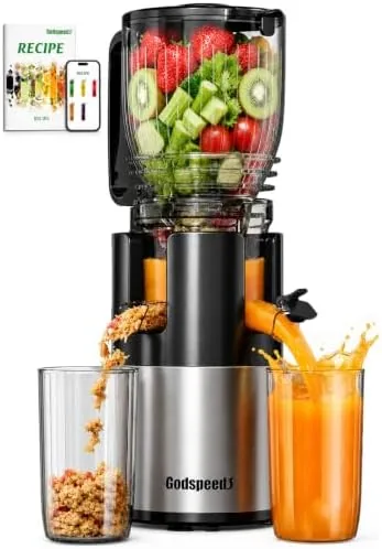 Godspeeds Cold Press Juicer Review: Whole Fruit with a Wide Chute