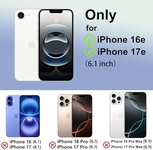 Close look at the for iPhone 17e Case & iPhone 16e Case with 2X build quality