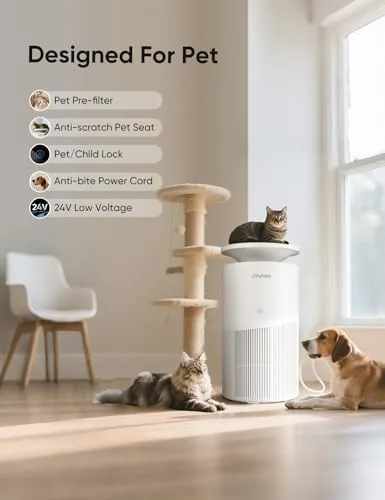 The Air Purifier for Home Large Room up to 3620Ft², H13 in real use