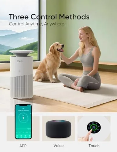 Another view of the Air Purifier for Home Large Room up to 3620Ft², H13
