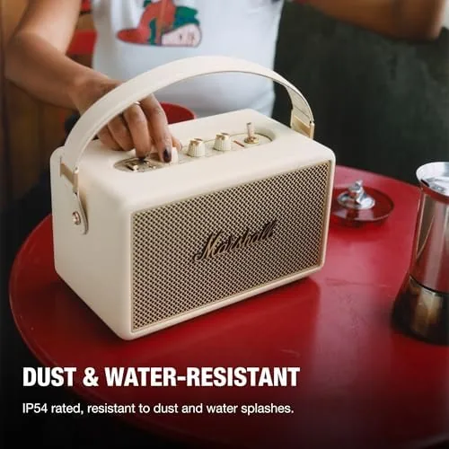 The Marshall Kilburn III Portable Bluetooth Speaker - Cream | Loud in real use