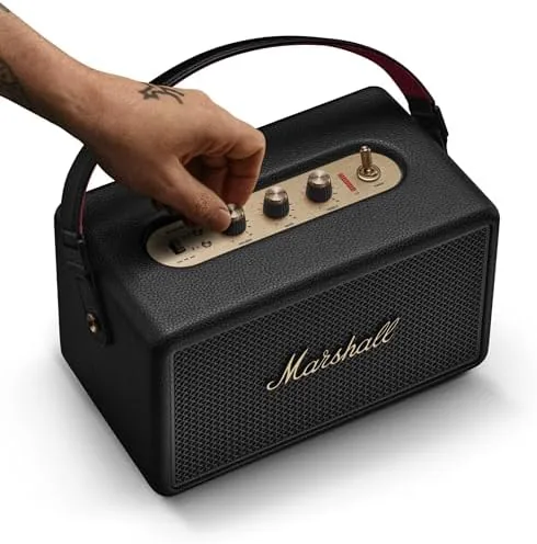 Testing the Marshall Kilburn III Portable Bluetooth Speaker - Black and Brass over two weeks
