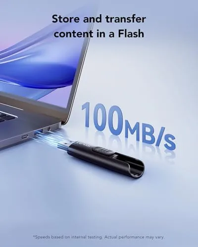 Detail shot of the Lexar A30E USB 3.2 Gen 1 Flash Drive 64GB 3-Pack features
