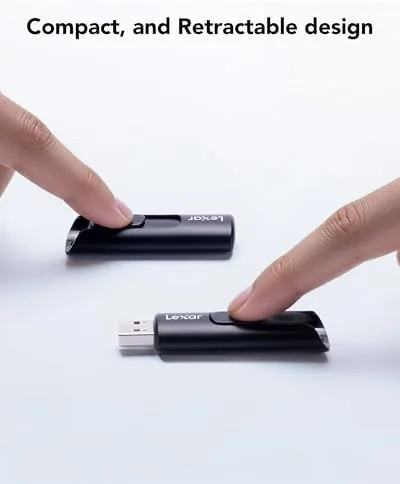 The Lexar A30E USB 3.2 Gen 1 Flash Drive 64GB 3-Pack in real use