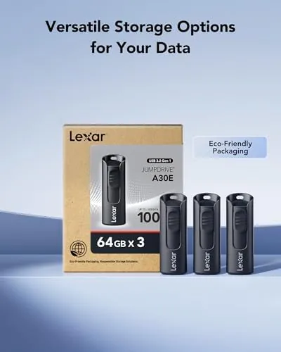 Testing the Lexar A30E USB 3.2 Gen 1 Flash Drive 64GB 3-Pack over two weeks
