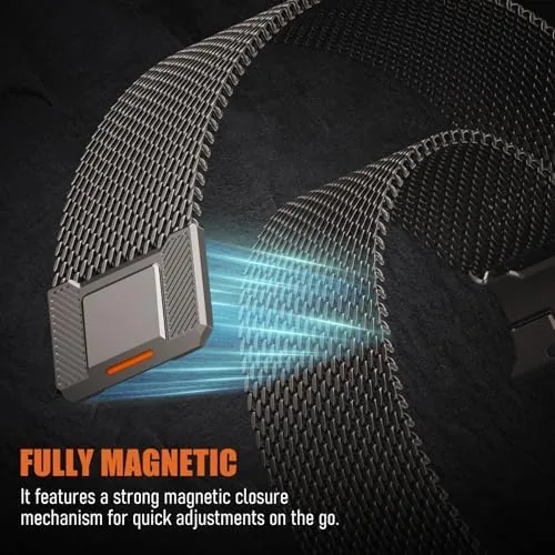 The Milanese Loop for Apple Watch Ultra 3/2 Band 49mm 46mm in real use