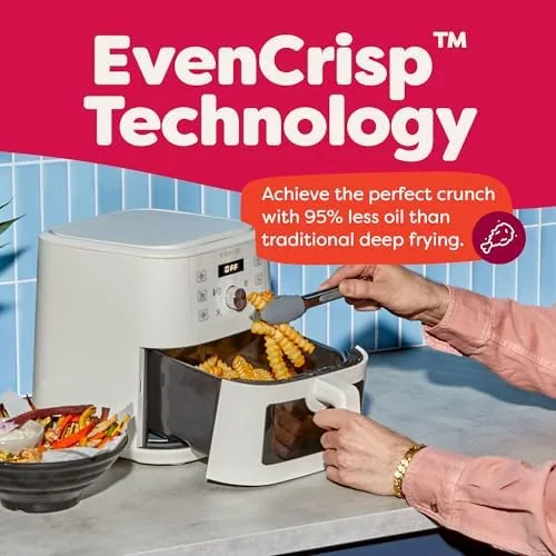 The Instant Pot 4Qt VORTEX 6-in-1 Mini Air Fryer, Custom Program compared in context