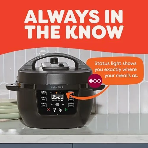 The RIO Mini compared side by side with a larger 6 quart multicooker