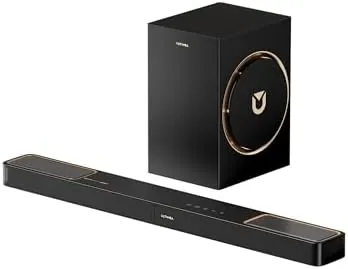 Overview of the ULTIMEA 3.1.2ch Sound Bar with 6.5 inch Subwoofer, Dolby Atmos