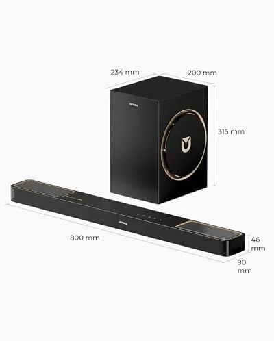 Testing the ULTIMEA 3.1.2ch Sound Bar with 6.5 inch Subwoofer, Dolby Atmos over two weeks