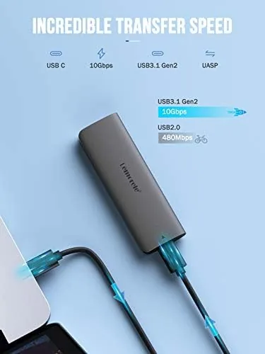 Testing the Lemorele Aluminum M.2 NVMe Enclosure,USB 3.2 Gen2 10Gbps Tool-Free ,SSD over two weeks