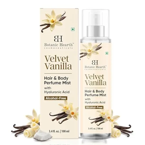 Botanic Hearth Vanilla Hair Perfume & Body Mist- 3.4 Fl oz | Long-Lasting Hair Review: Tested and Rated