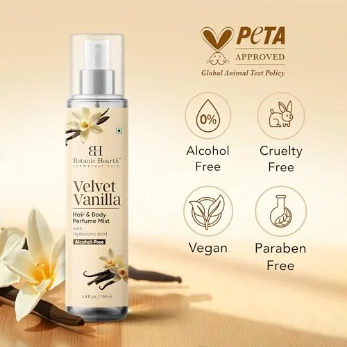 Another view of the Botanic Hearth Vanilla Hair Perfume & Body Mist- 3.4 Fl