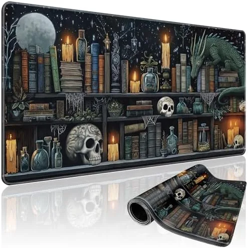 Mystical Gothic Library Large Gaming Mouse Pad Desk Mat 31.5x15.7 | Extended Mousepad, Non-Slip Review: Tested and Rated