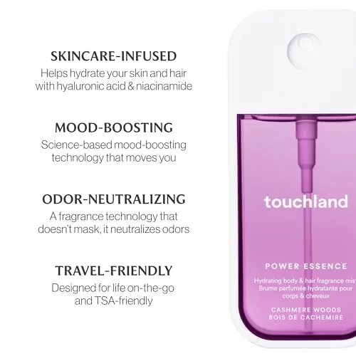 Testing the Touchland Power Essence Hydrating Body & Hair Fragrance, SOFT SOLACE over two weeks