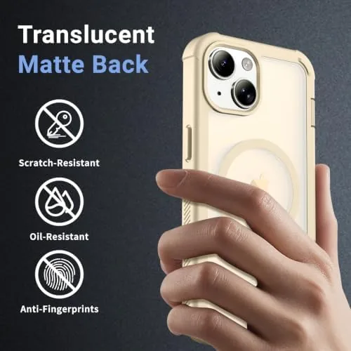 Another view of the jaroco Magnetic for iPhone 13 Case Heavy Duty Protection Antique
