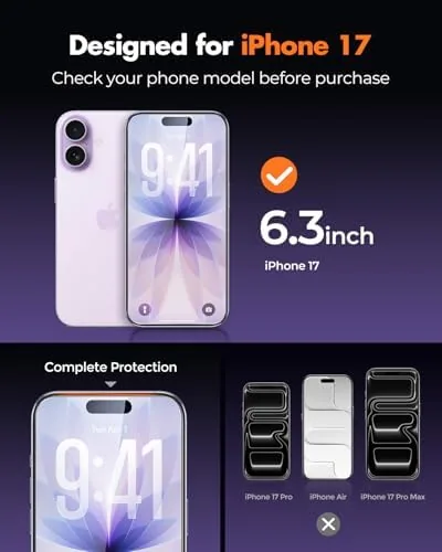 Close-up of the tempered glass protector showing the camera cutout and edge profile
