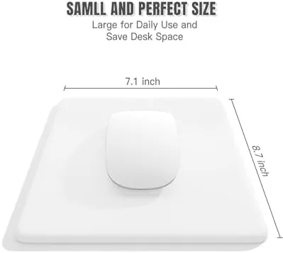 Another view of the Auhoahsil Small Mouse Pad, 7.1 x 8.7 x 0.2 in