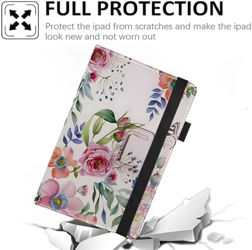 Close look at the Universal 11 12 Inch Android Tablet Case,Slim Folding Stand Cover build quality