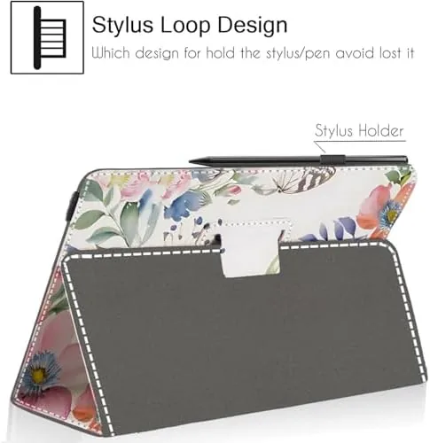 The Universal 11 12 Inch Android Tablet Case,Slim Folding Stand Cover in real use