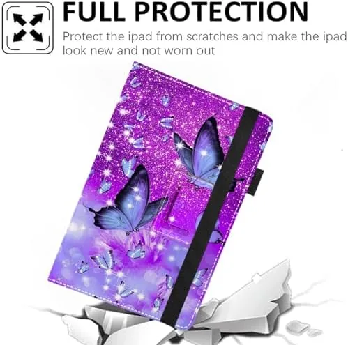 Close look at the Universal 11 12 Inch Android Tablet Case,Slim Folding Stand Cover build quality