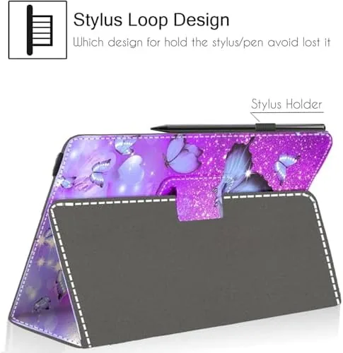 The Universal 11 12 Inch Android Tablet Case,Slim Folding Stand Cover in real use