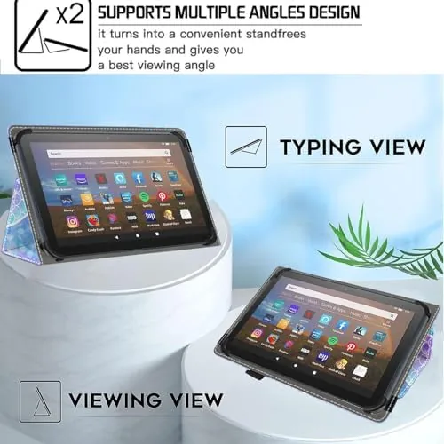 The Universal 11 12 Inch Android Tablet Case,Slim Folding Stand Cover compared in context