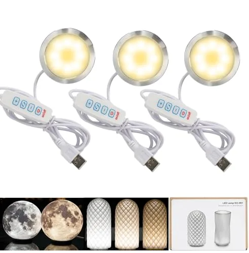 Overview of the 3-Pack Tricolor LED Lamp Kit 001 for Bambu Lab 3D
