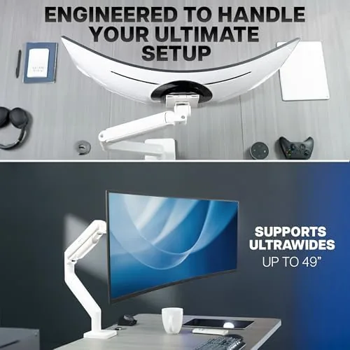 Testing the VIVO Heavy Duty Aluminum Ultrawide Monitor Tension Arm for up over two weeks