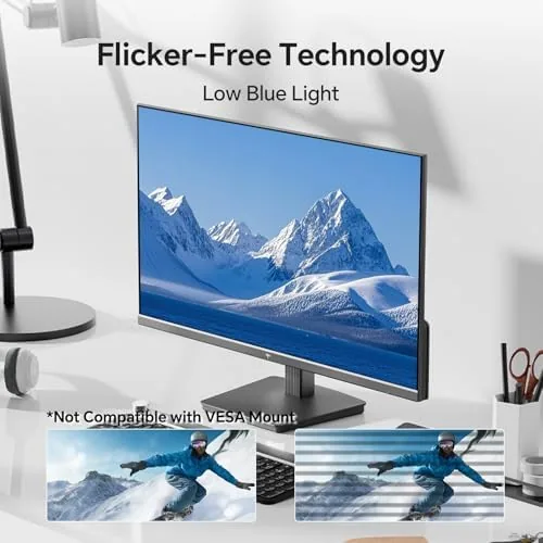 The KTC 27 Inch QHD Computer Monitor 100Hz (OC 120Hz), 1440P compared in context