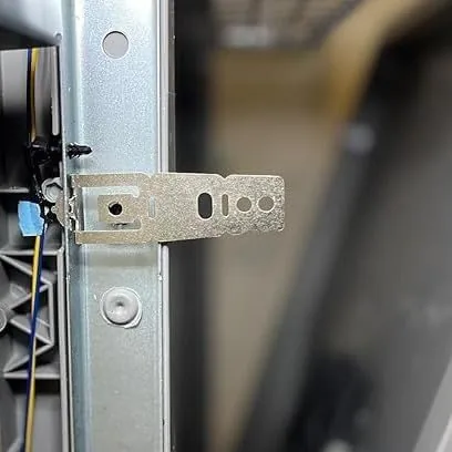 The WD01X27759 Dishwasher Mounting Bracket Compatiable with GE Series Dishwasher,with Screws in real use