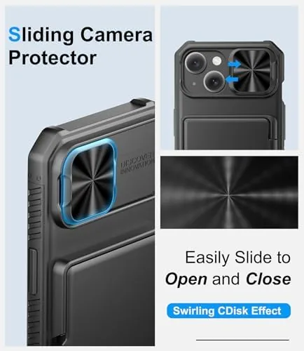 The BXYJY for iPhone 15 Wallet Case with 2 Tempered Screen compared in context