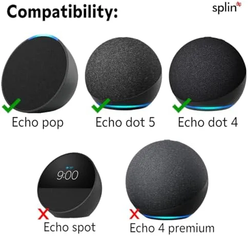 Close look at the Splin Ceiling Embedded Mount Stand Compatible with Smart Speaker Alexa build quality