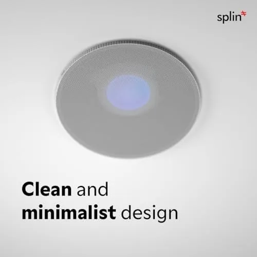 The Splin Ceiling Embedded Mount Stand Compatible with Smart Speaker Alexa in real use