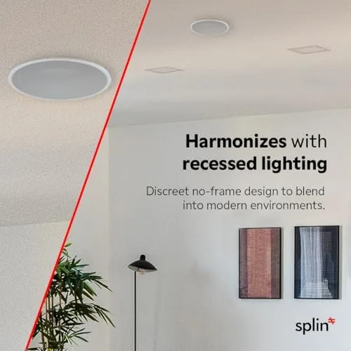 The Splin Ceiling Embedded Mount Stand Compatible with Smart Speaker Alexa compared in context