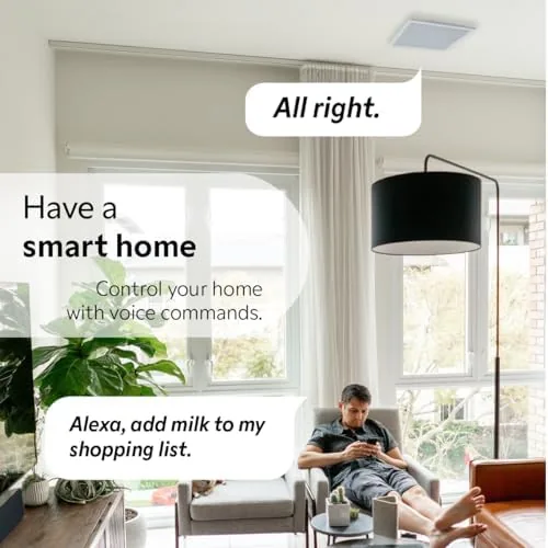 The Splin Ceiling Embedded Mount Stand Compatible with Smart Speaker Alexa compared in context