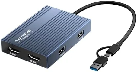 ACASIS USB C to Dual HDMI DisplayLink Adapter for Mac M1/M2/M3/M4/Windows | USB C Review: Tested and Rated