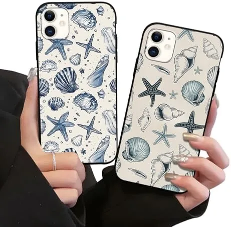 2 Pack Cute Beach Phone Case for iPhone 11 6.1",Kawaii Summer Seashell Starfish Cases Review: Tested and Rated