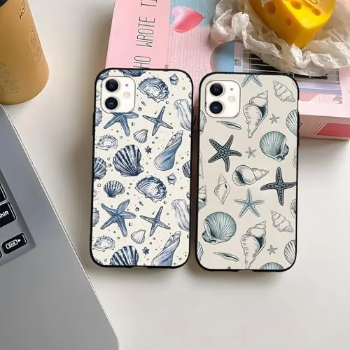 The 2 Pack Cute Beach Phone Case for iPhone 11 6.1",Kawaii compared in context