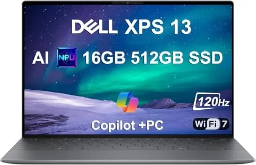 Front view of the Dell XPS 13 9345 open on a desk