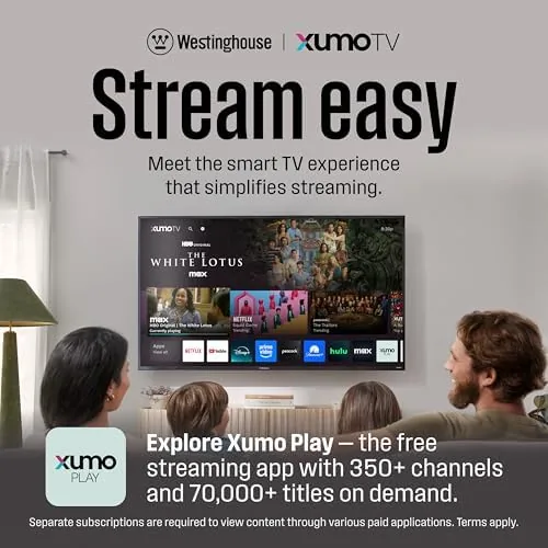 Close up of the slim bezel and the rear port layout