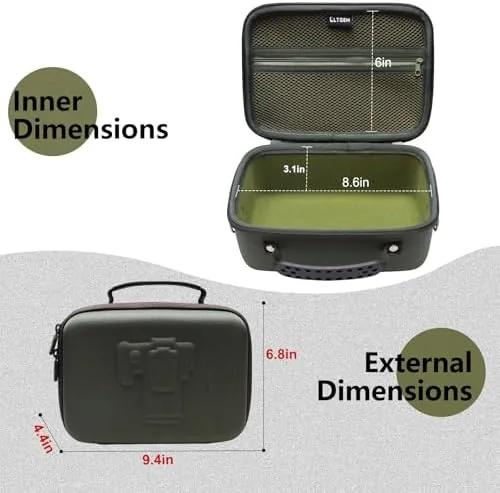 Close look at the Small Camera Case Bag for Canon EOS Rebel T7/R50//R100 DSLR build quality