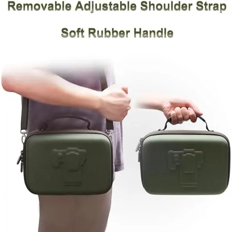 The Small Camera Case Bag for Canon EOS Rebel T7/R50//R100 DSLR compared in context