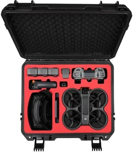 Waterproof Hard Case for DJI Avata 2 Fly More Combo Review: Travel Protection Tested