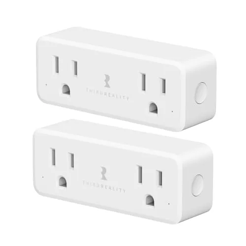THIRDREALITY Smart Dual Plug 2 Pack, Zigbee 2-in-1 Smart Outlet with Independent Control and Review: Tested and Rated