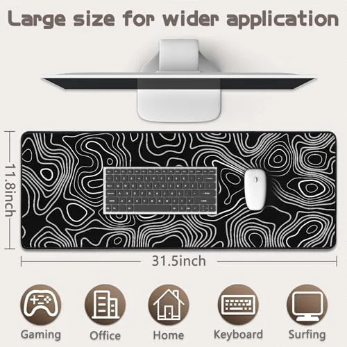 Another view of the Mouse Pad Gaming - Desk Mat for Keyboard and Mouse