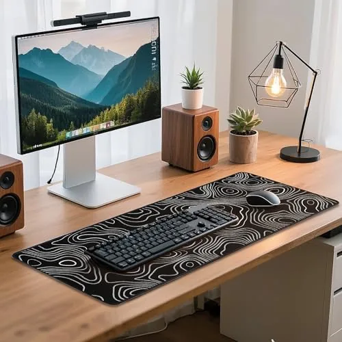 Testing the Mouse Pad Gaming - Desk Mat for Keyboard and Mouse over two weeks