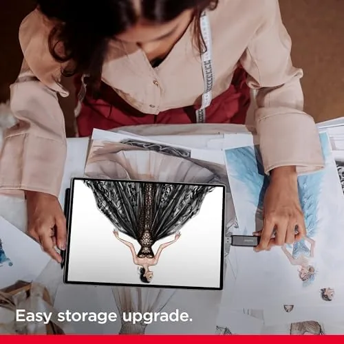 The SanDisk Extreme PRO next to a standard flash drive