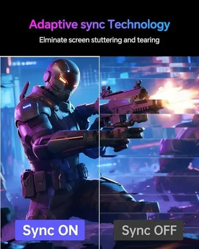 The KTC 24 Inch Gaming Monitor 180Hz - 2K 1440P Computer in real use